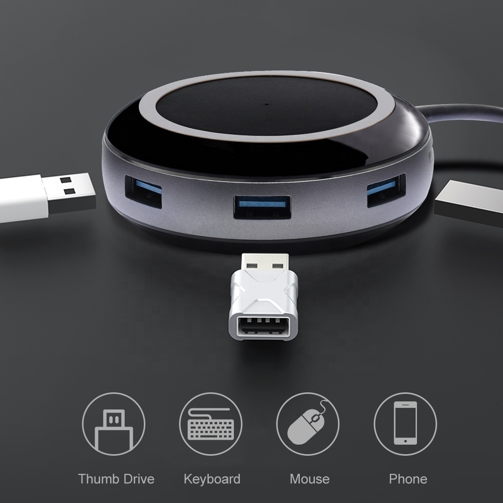 Ładowarka indukcja +adapter USB-C HUB 3.0 HDMI LAN