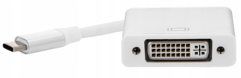 ADAPTER USB C do DVI 24+5 KABEL PRZEJŚCIÓW MacBook