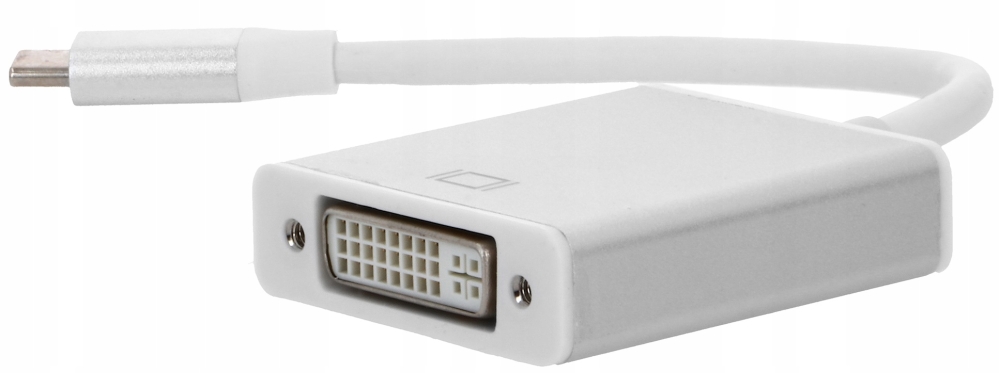 ADAPTER USB C do DVI 24+5 KABEL PRZEJŚCIÓW MacBook