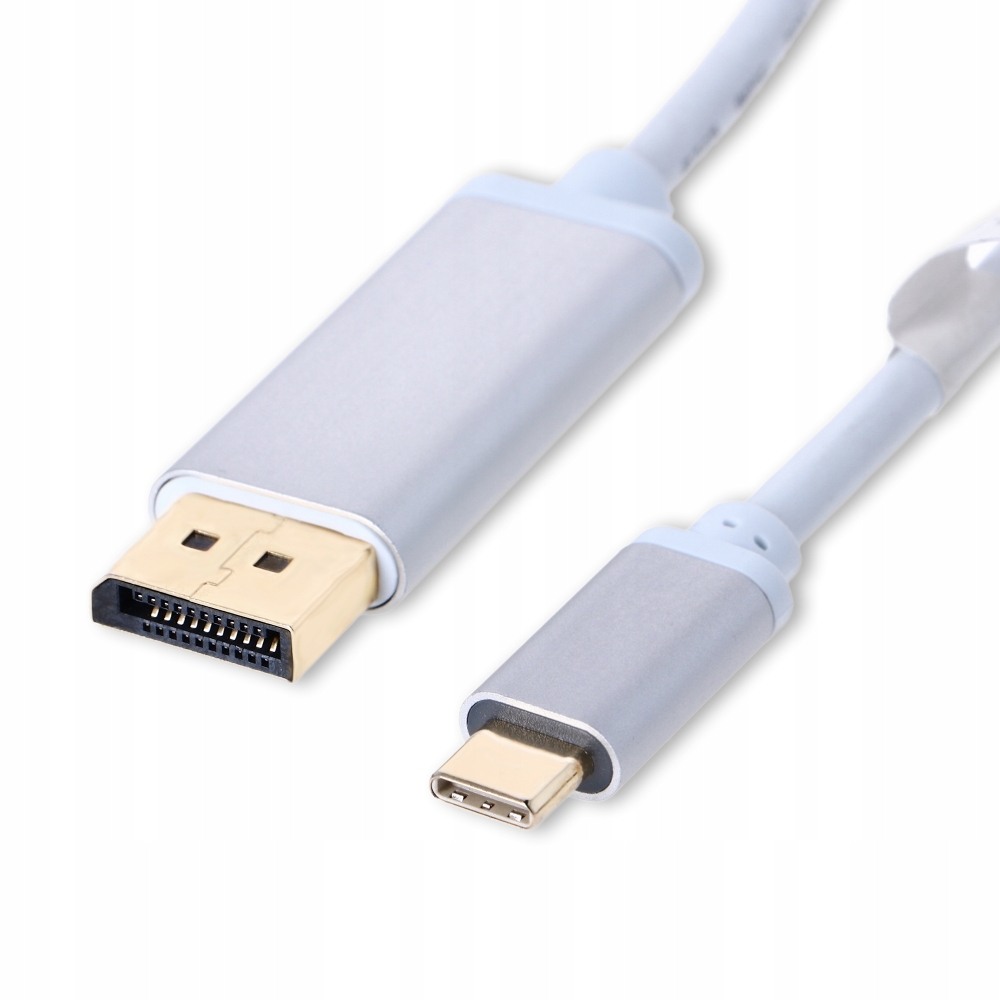 Kabel USB C do DISPLAYPORT 1,8M DP 4K Thunderbolt