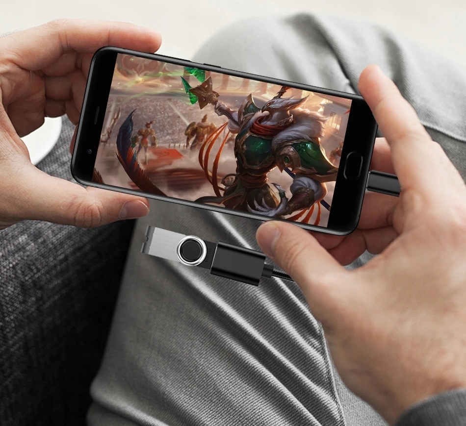 ADAPTER KABEL PRZEJŚCIÓWKA USB-C OTG 20V3A 10Gbps