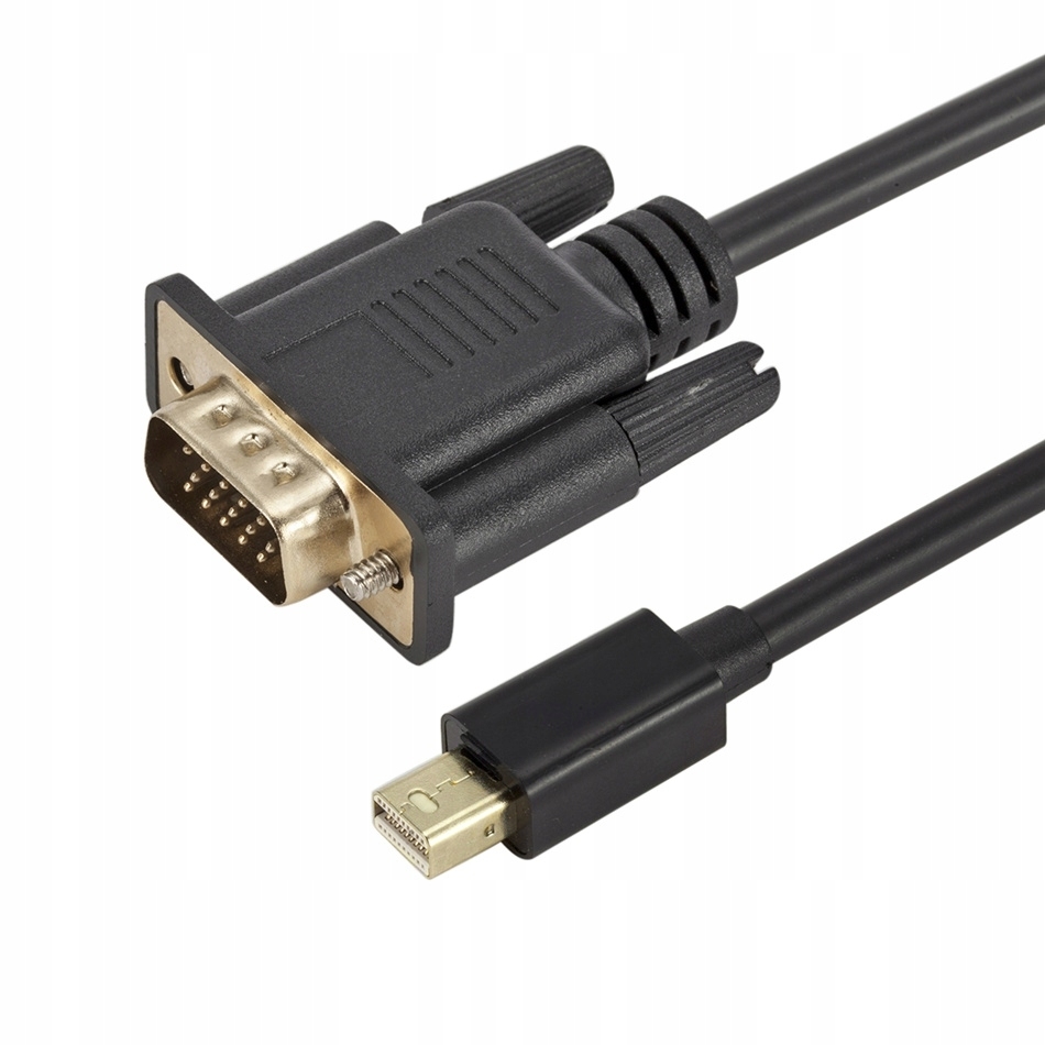 KABEL MINI DISPLAYPORT VGA 1,8M THUNDERBOLT DP MAC