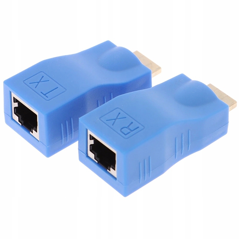 EXTENDER KONWERTER HDMI na LAN PO SKRĘTCE RJ45 30M