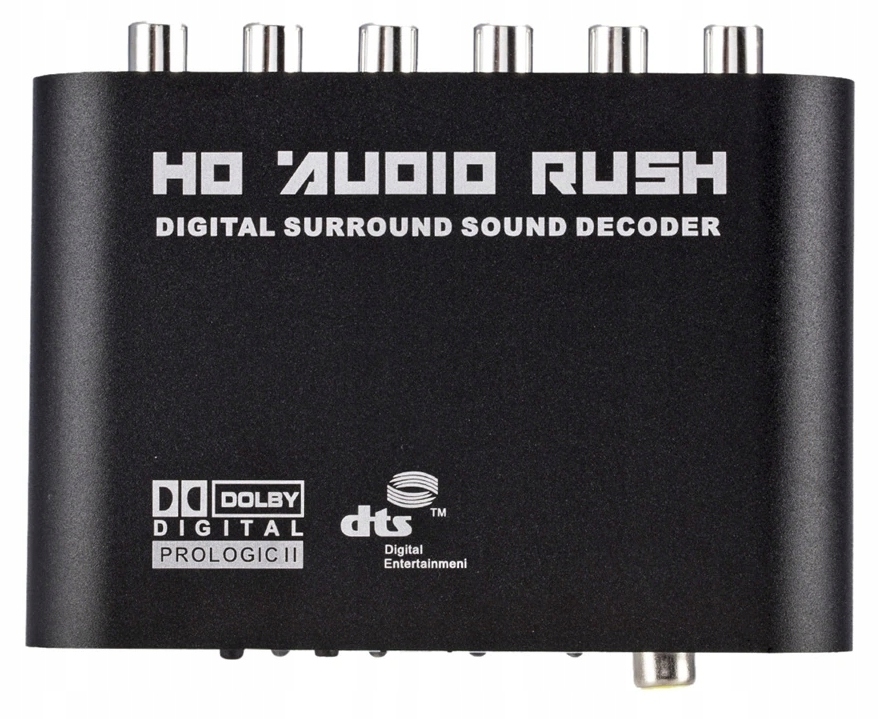 Dekoder OPTYCZNY TOSLINK SPDIF 5.1 ANALOG AC3/DTS