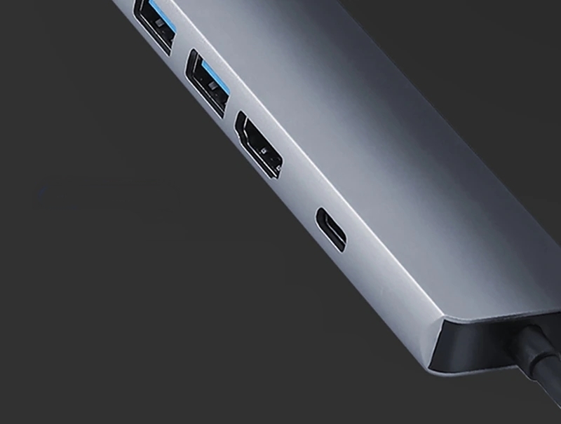 ADAPTER 5w1 USB-C Thunderbolt 3 HDMI 4K MacBook M1