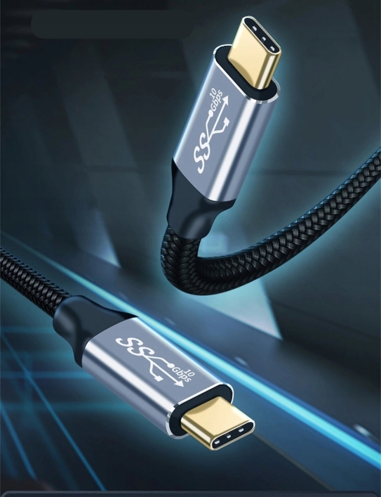 KABEL USB C 3.1 QUICK CHARGE 4.0 10Gbps PD 100W 4K