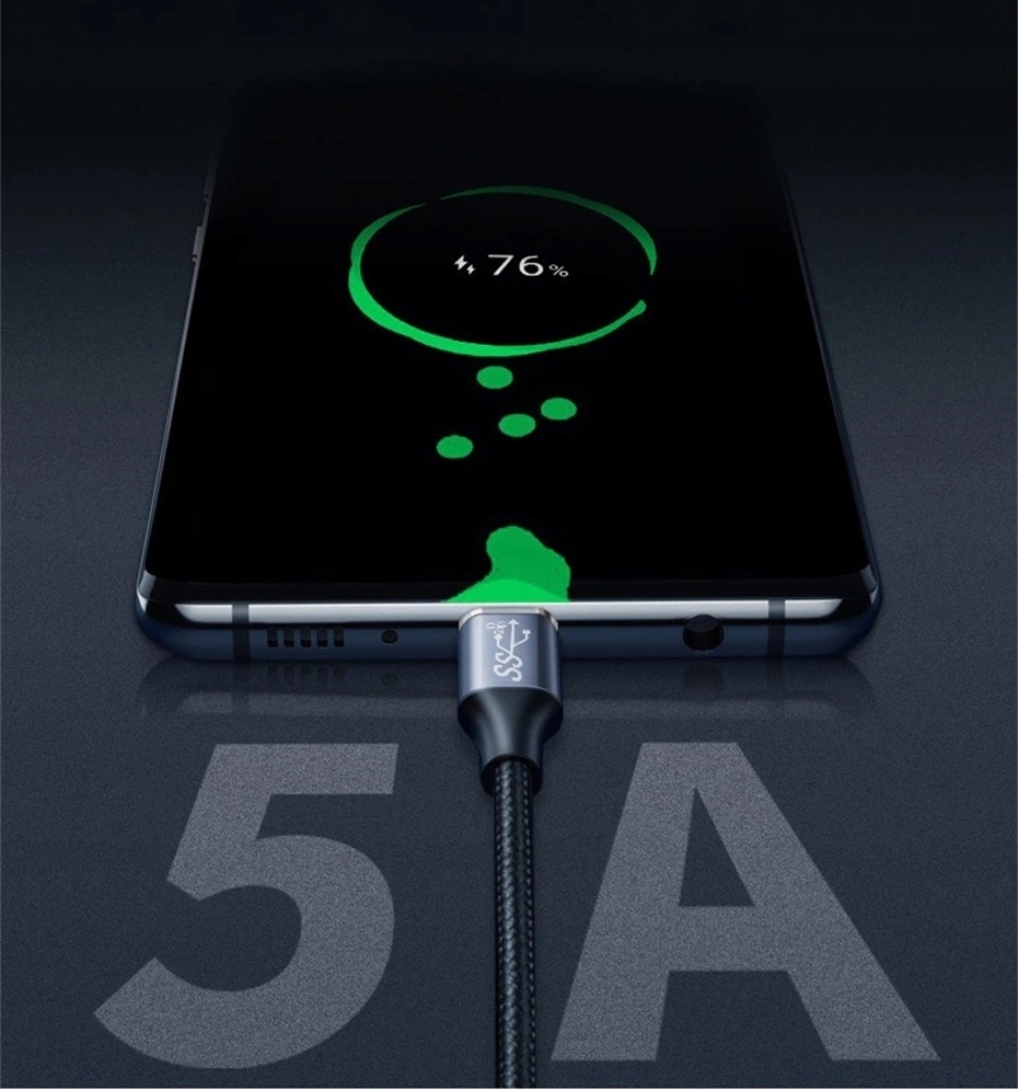 KABEL USB C 3.1 QUICK CHARGE 4.0 10Gbps PD 100W 4K