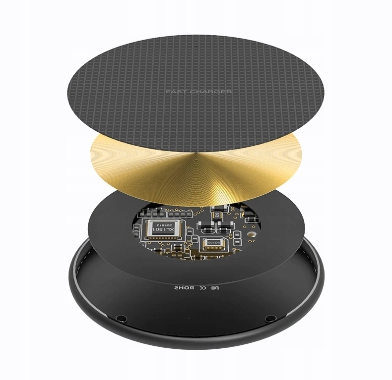 SZYBKA ŁADOWARKA INDUKCYJNA BEZPRZEWODOWA BIURKOWA