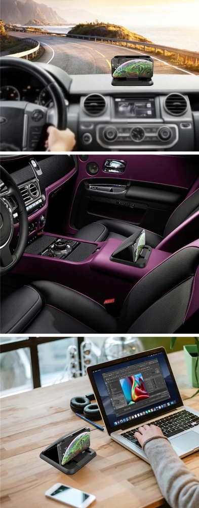 UCHWYT SAMOCHODOWY NA TELEFON NA KOKPIT DESKĘ AUTA