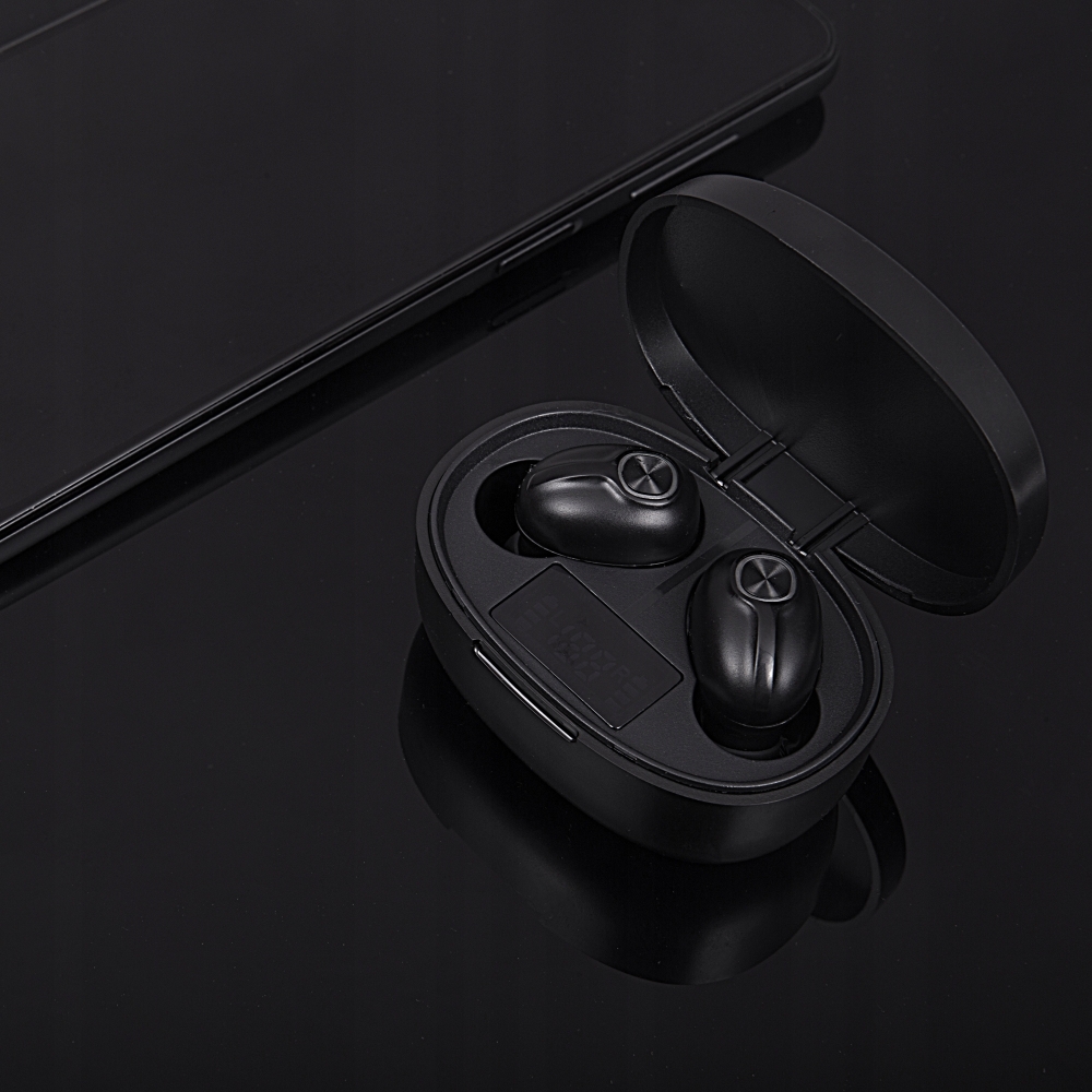 SŁUCHAWKI BEZPRZEWODOWE DOUSZNE BLUETOOTH MIKROFON