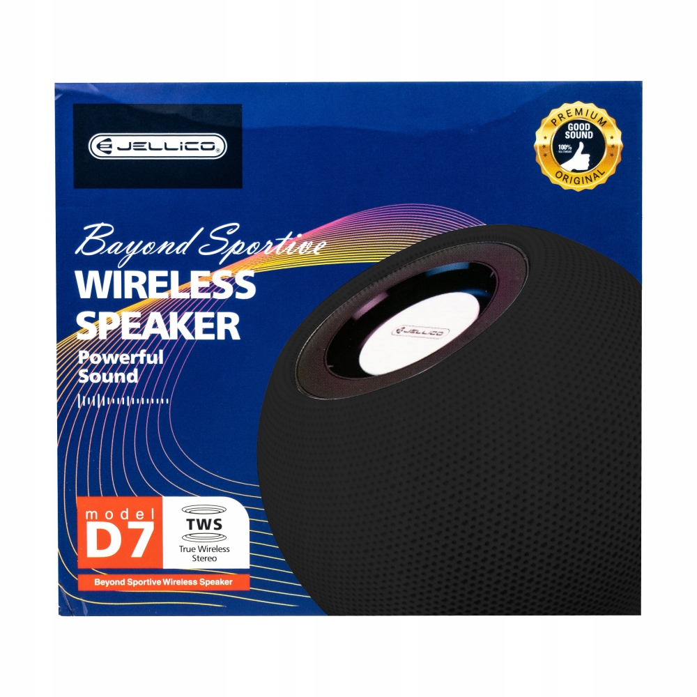 GŁOŚNIK BLUETOOTH LEKKI MOBILNY USB TF USB BASS