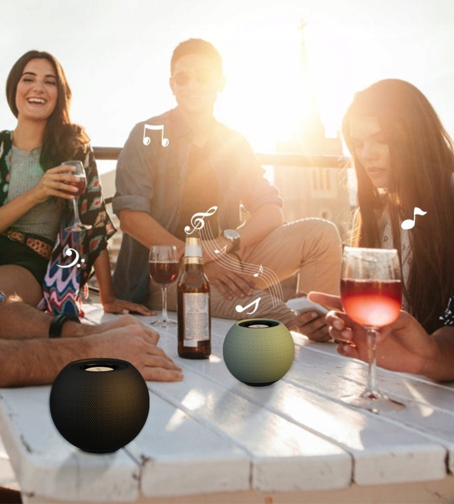 GŁOŚNIK BLUETOOTH LEKKI MOBILNY USB TF USB BASS