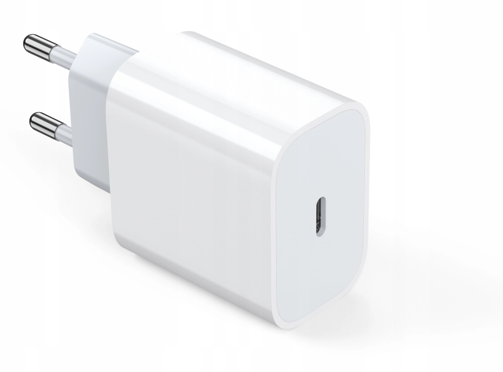 SZYBKA ŁADOWARKA USB-C ZASILACZ IPHONE KOSTKA 25W