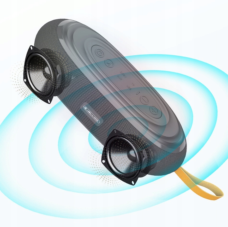 GŁOŚNIK MOBILNY BLUETOOTH STEREO 360 MOCNA BATERIA