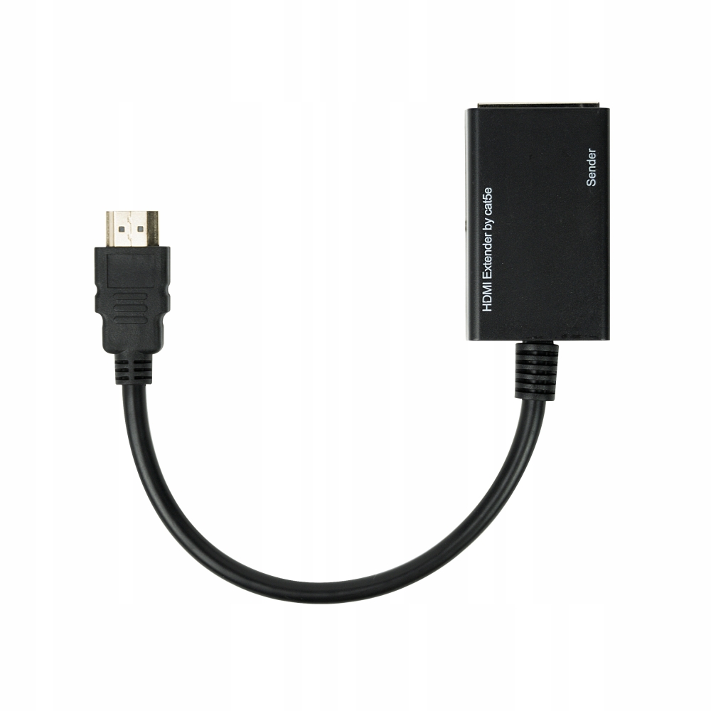 KABEL KONWERTER HDMI na LAN PO SKRĘTCE RJ45 30M