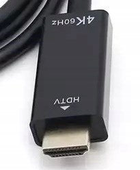 KABEL DISPLAYPORT DO HDMI 2.0 1,8M DP ADAP 4K/60Hz