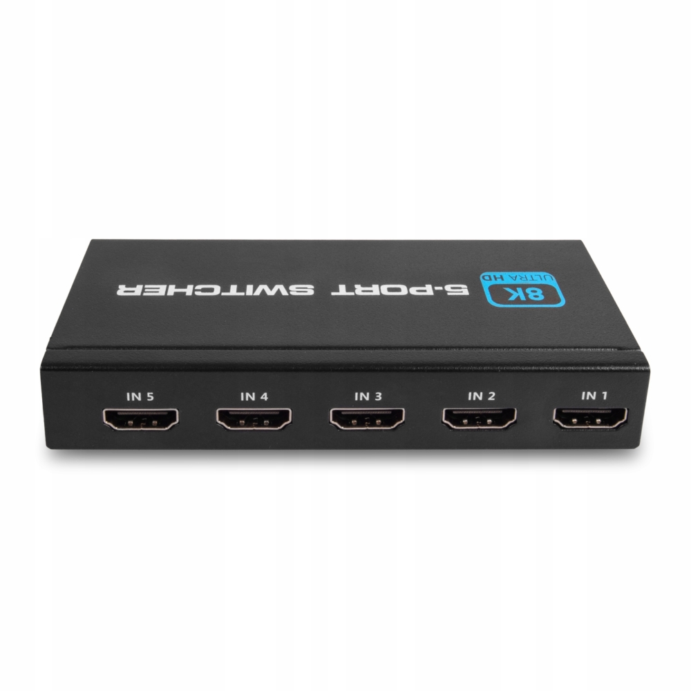SWITCH HDMI 2.1 5x1 PRZEŁĄCZNIK 8K 4K 120HZ 240HZ