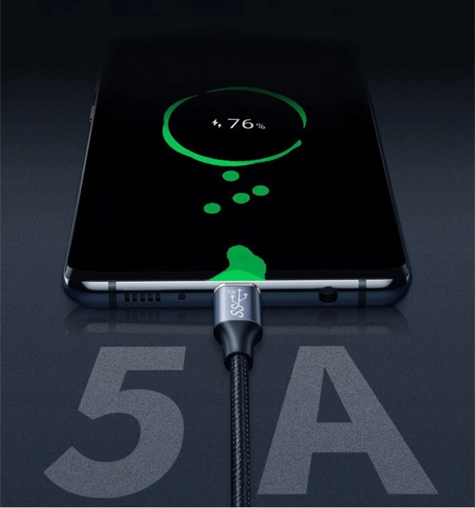 KABEL USB C 3.1 QUICK CHARGE 4.0 10Gbps PD 100W 4K