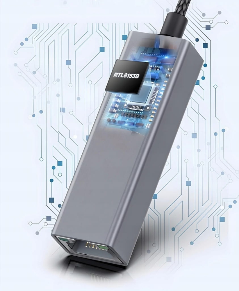 ADAPTER SIECIOWY USB 3.0 KARTA SIECIOWA LAN RJ45 1000MBPS Ethernet Gigabit