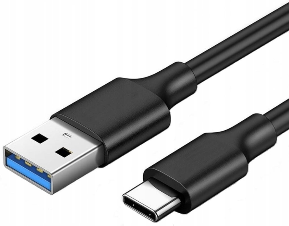 KABEL USB-C 3.1 - USBA QC 4.0 SZYBKIE ŁADOWANIE 10Gbps 20V3A GRUBY TYP-C 2M