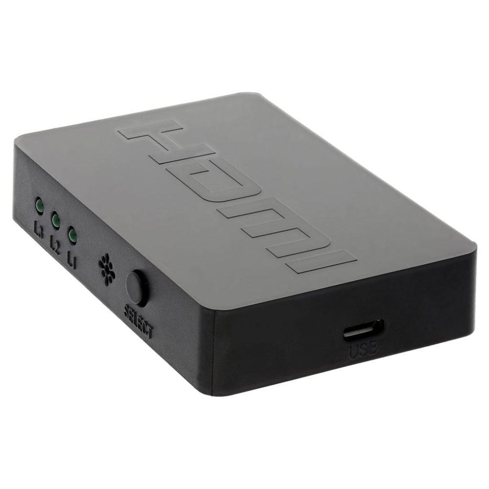 SWITCH 3x HDMI PRZEŁĄCZNIK ROZDZIELACZ + PILOT