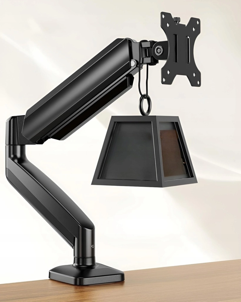 Uchwyt ramię do monitora 17–49” Gazowe 10kg VESA 75x75 100x100 Regulowany