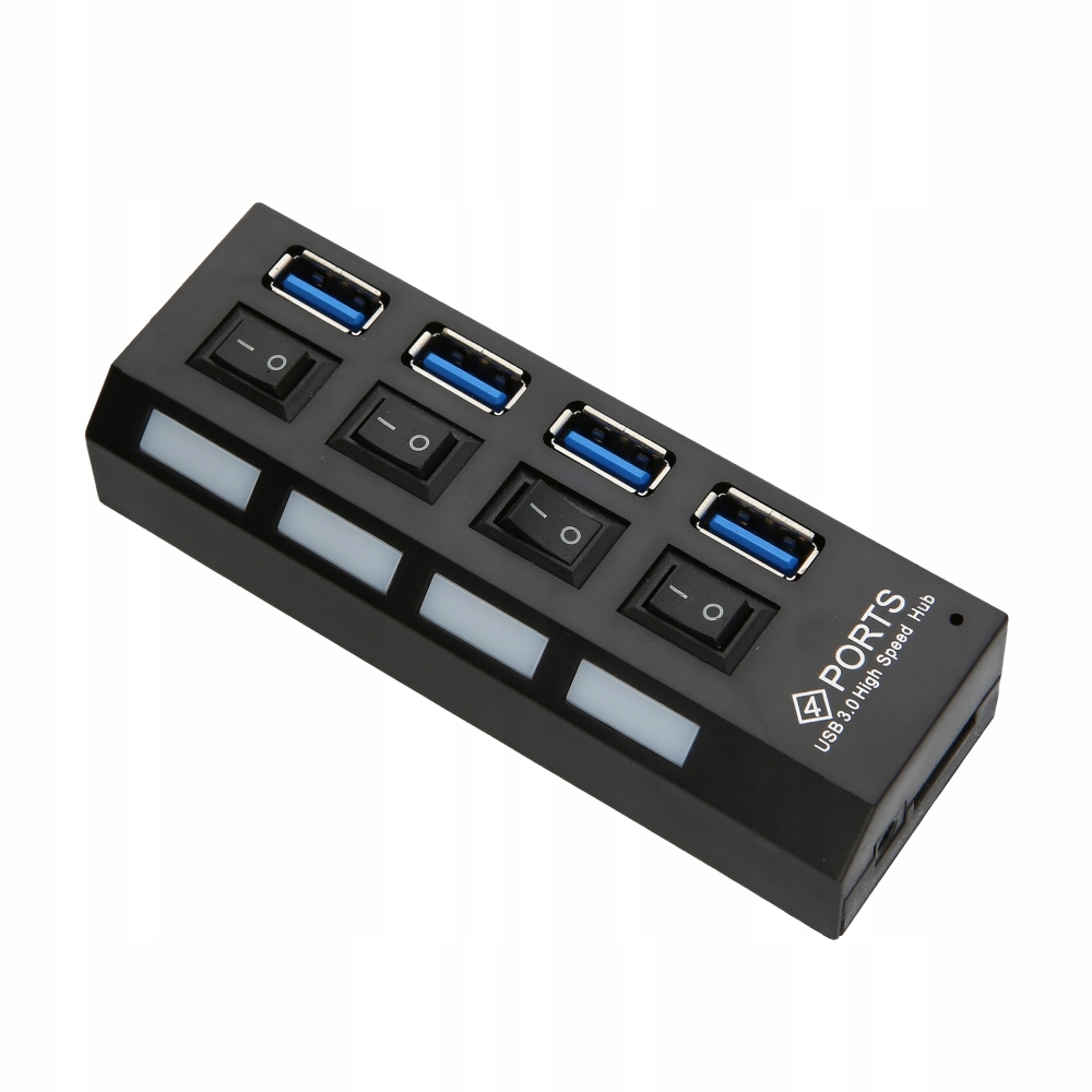 HUB USB 3.0 4 Porty x4 ROZGAŁĘŹNIK Rozdzielacz