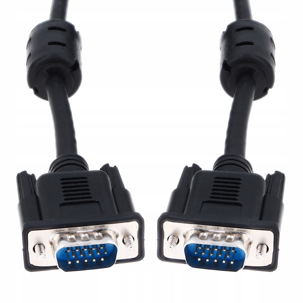 Kabel D-SUB VGA-VGA do monitora 15M Przewód FULLHD