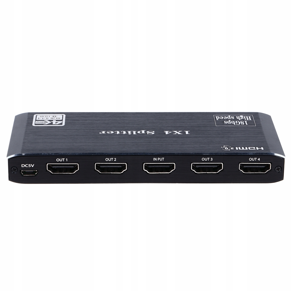 SPLITTER HDMI 2.0 1x4 ROZDZIELACZ UHD 4K HDCP 2.2