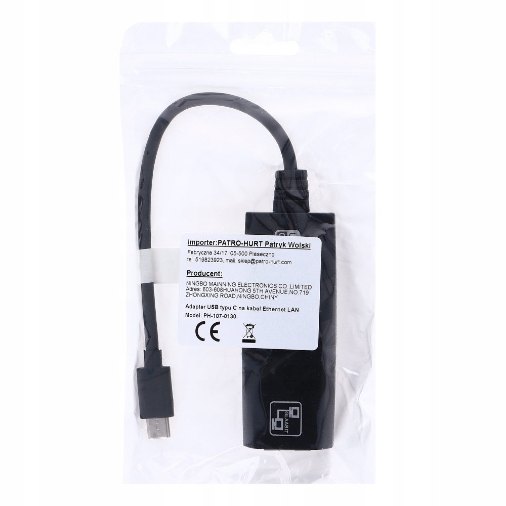KARTA SIECIOWA USB-C 3.0 LAN RJ45 Ethernet Gigabit