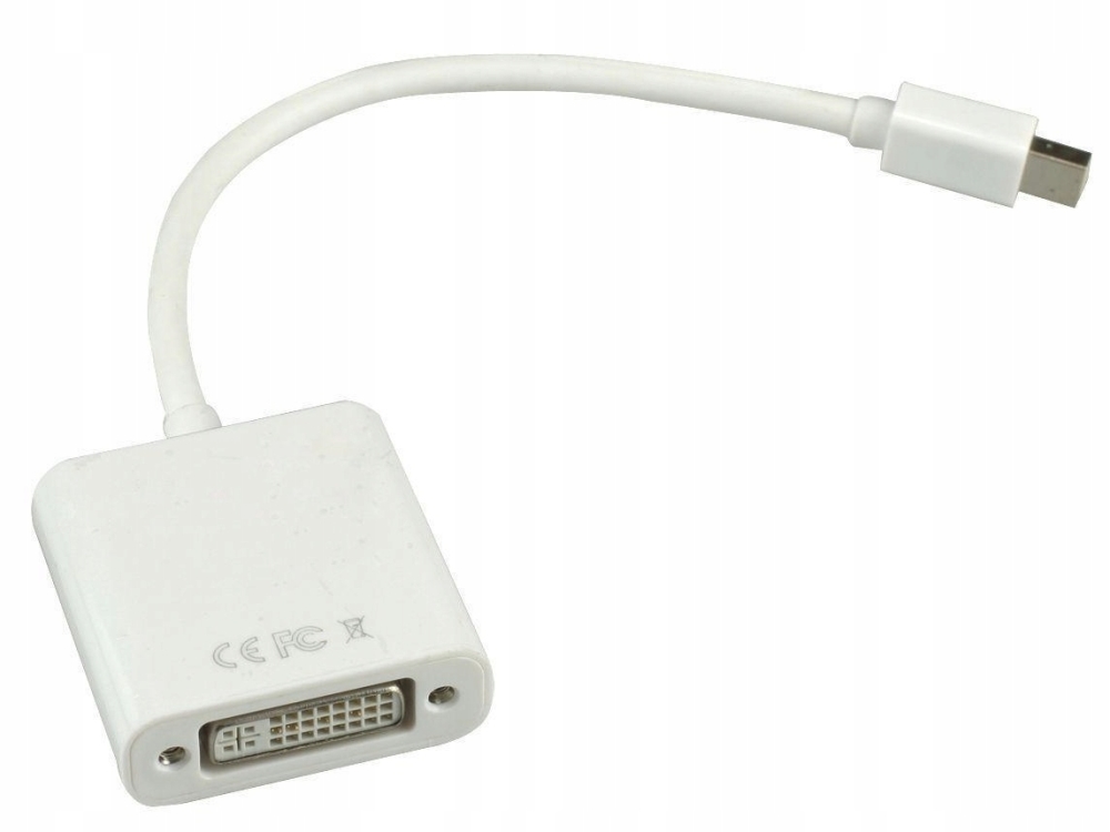 Adapter Kabel mini DisplayPort do DVI Thunderbolt