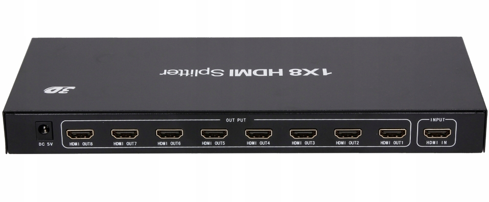 SPLITTER HDMI 1x8 ROZDZIELACZ 4K HDCP ORYGINALNY