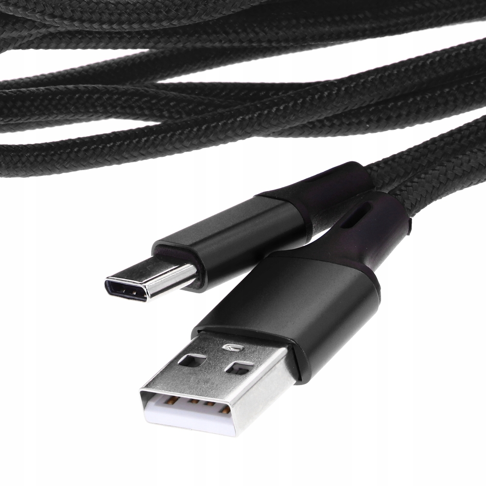 MOCNY KABEL USB TYP-C QUICK CHARGE 3A ORYGINALNY