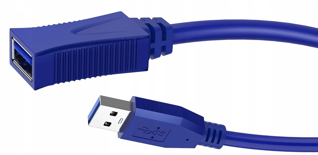 Cavo USB 3.0 ICT, AM/AF, 30 Cm, Con Connettori Angolati A 90 Gradi, Direzione DOWN, Per Collegamenti Stretti